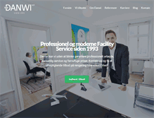Tablet Screenshot of danwi.dk